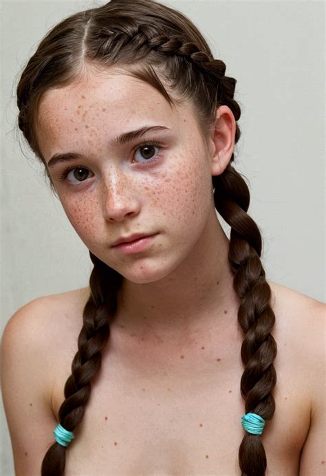 small teen spread pussy naked small tits braided brunette hair