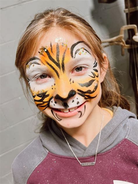 Tiger face paint – Artofit