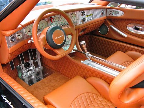 Car dashboards as works of art (my favorite -- 2001 Spyker C8