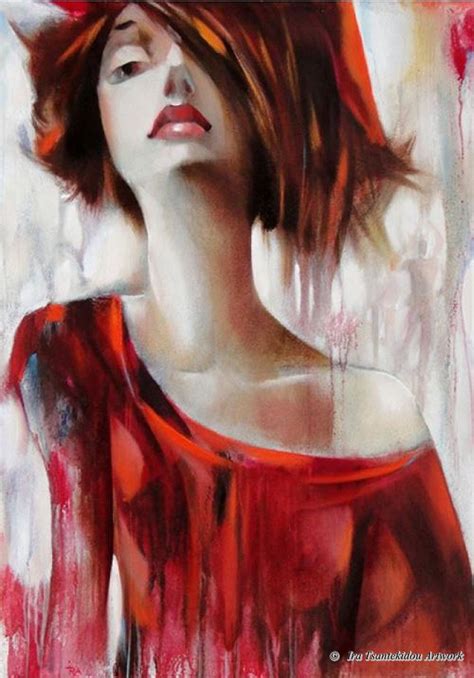 Ira Tsantekidou, 1967 | Pop / Art Déco painter | Female art, Portrait ...