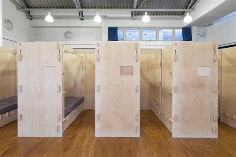 Commonweal Pods to provide beds for homeless people, London, by Reed