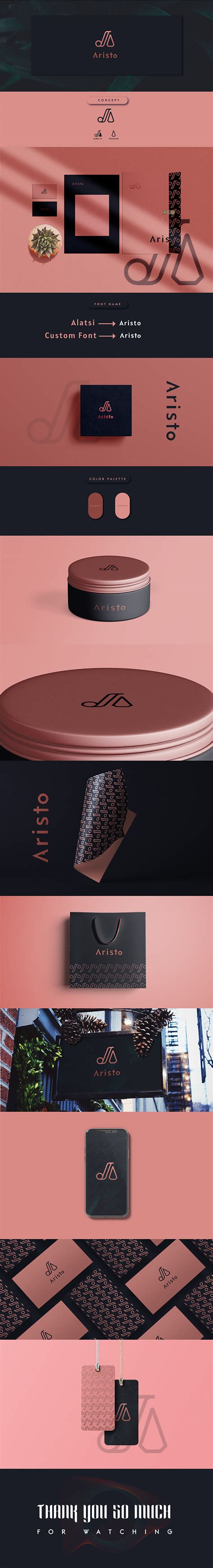 Aristo Logo & Branding Presentation on Behance