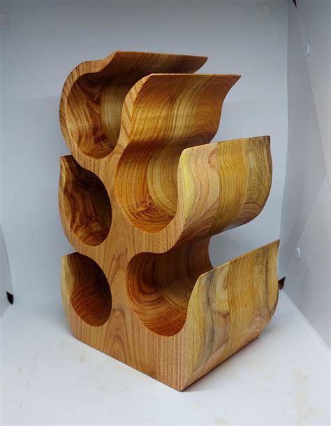 Стойка за вино 001 S - Rukan Woodworking