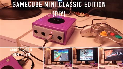 Gamecube Mini Classic Edition (DIY) - i3 running Dolphin - YouTube