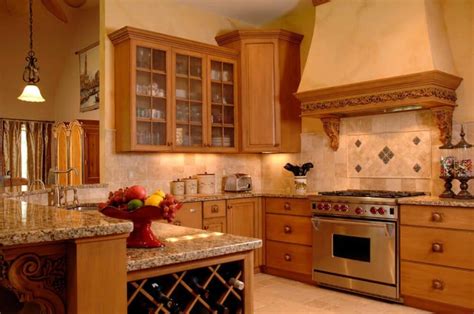Modern Mediterranean Kitchen Ideas with European Style Cabinets