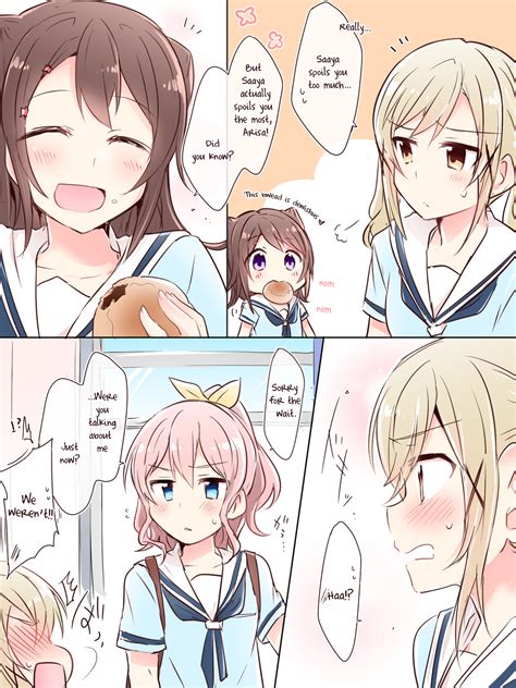 Dynasty Reader » Image › BanG Dream!, Arisa x Saaya, Seiyuuri, Yuri
