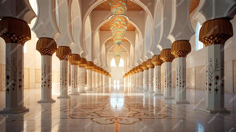 Premium AI Image | The stunning architecture of the grand mosque