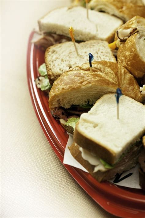 Deluxe Sandwich Platter for your party! | Food, Sandwich platter ...