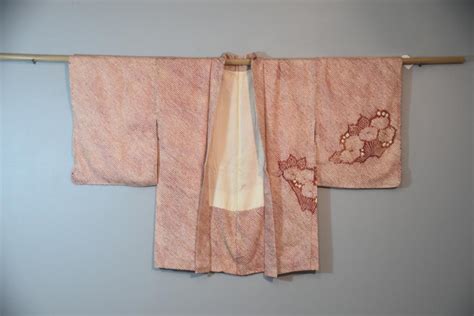 Japanese Shibori Vintage Haori in Earthly Reds - Buy Online Japanese ...