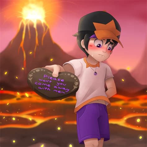 Nuggets Resort: "Roses are red 🌹 Lava is hot 🌋 Prota loves you 💜 H ...