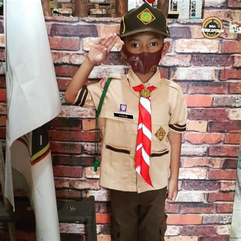 Gambar Pramuka Yang Berwarna Hitam Putih