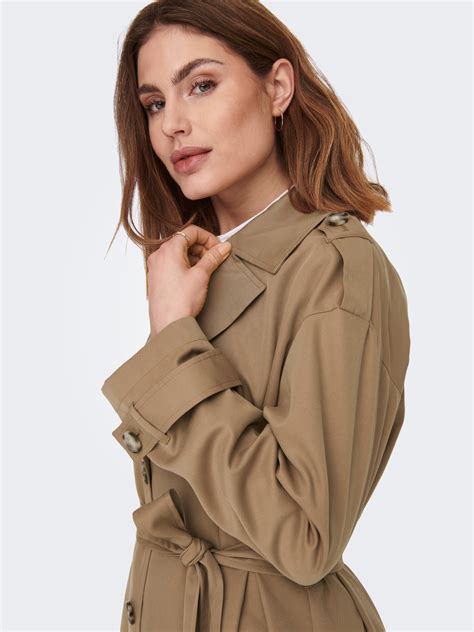 ONLLINE Trenchcoat | Dark Brown | ONLY®