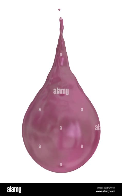 purple paint drop stock photo alamy