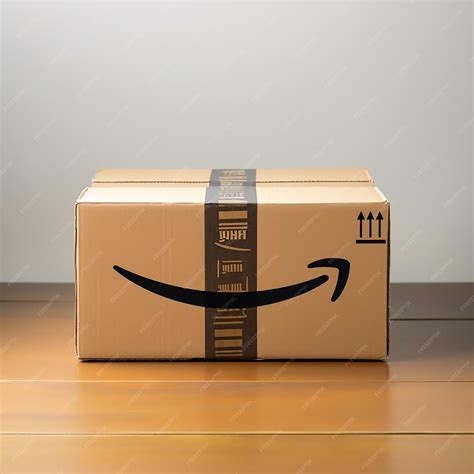 unboxing experience opened amazon delivery box  white smooth surface