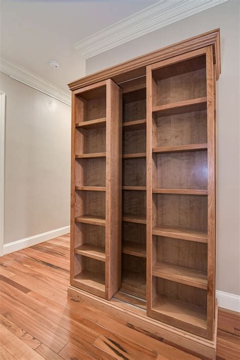 Sliding Bookcase — Studio K Design & Woodcraft