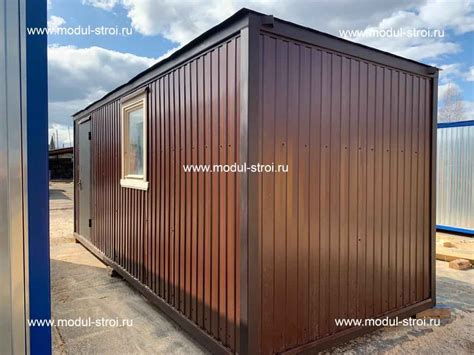 Блок-контейнеры и бытовки металлические от производителя в Москве ...