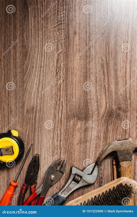 tools background stock photo image  implements professional