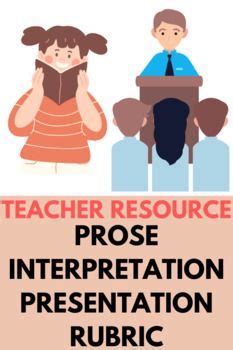 prose interpretation rubric
