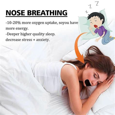 30-90pcs Anti Snoring Sleep Mouth Tape Best Breathing Nasal Strips