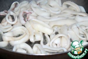 Пряные кальмары – кулинарный рецепт