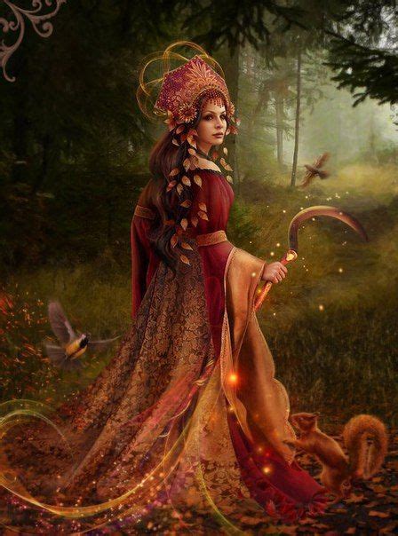 Марена / Marena | Fantasy princess, Elf art, Slavic goddess