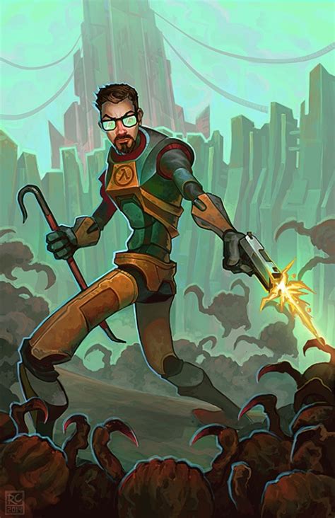 Gordon Freeman ☆ - Gordon Freeman Fan Art (38270076) - Fanpop