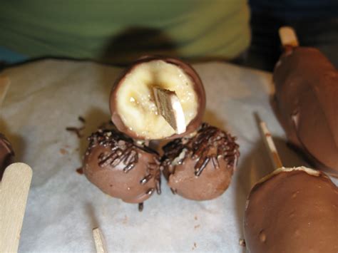 Cultural Exposure: NSFW: Peanut Butter Balls and Chocolate Dipped Bananas