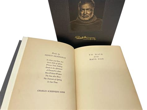 To Have and Have Not by Ernest Hemingway, First Edition, 1937 For Sale