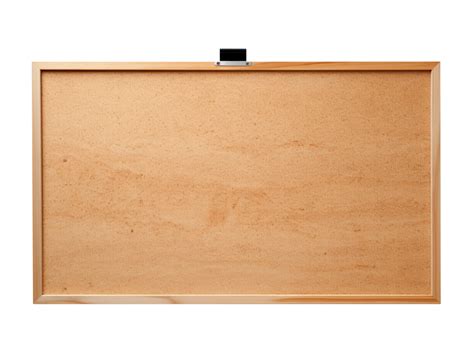 Empty bulletin board isolated on transparent background 46828512 PNG