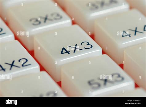times learning numbers     stock photo alamy