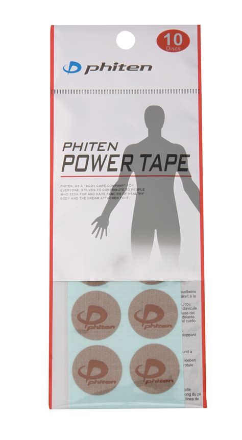 PHITEN POWER TAPE, OVERSEAS, 10 DISCS - Phiten UAE