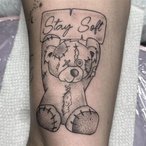20 Teddy Bear Tattoo Ideas That Cherish Your Inner Child