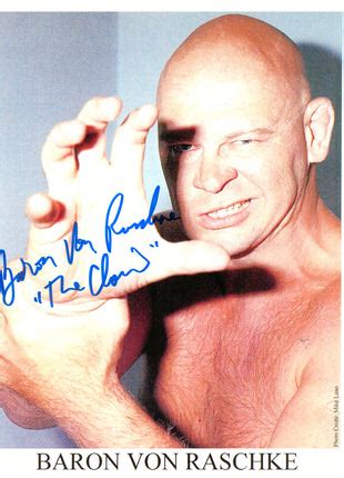 baron von raschke signed  photo signed  superstars