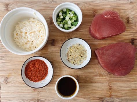 Spicy Ahi Poke - Higashis Kitchen