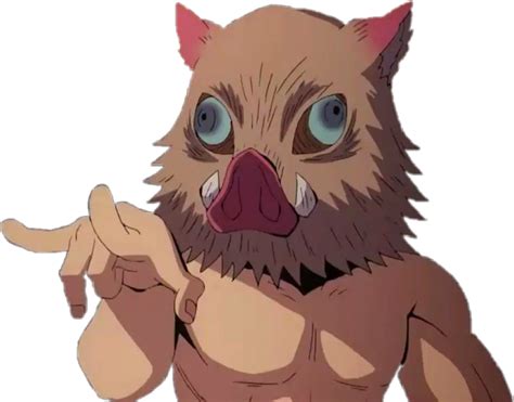 Kimetsu No Yaiba Inosuke Png Image With Transparent Background Png My ...