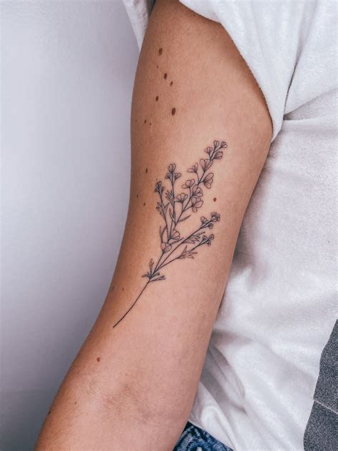 100 meaningful larkspur tattoo designs – Artofit