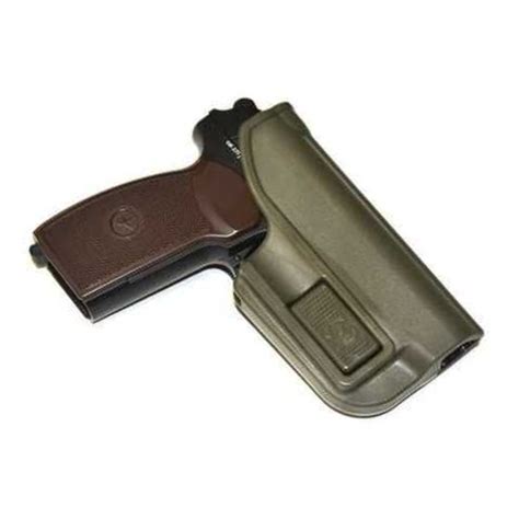 Кобура АЛЬФА ПМ, ПММ с поясным креплением - ОЛИВА - FD Tactical