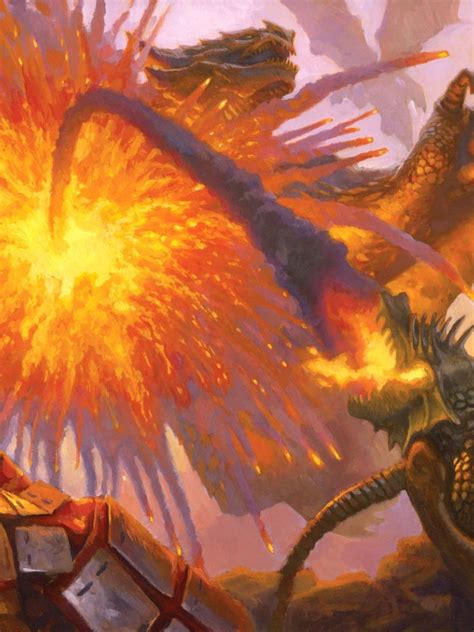 MTGNexus - Pyrotechnics Art by Matt Stewart