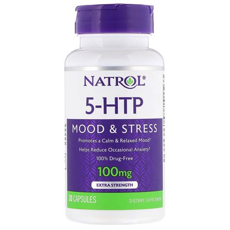 Natrol, 5-HTP, Extra Strength, 100 mg, 30 Capsules | By iHerb