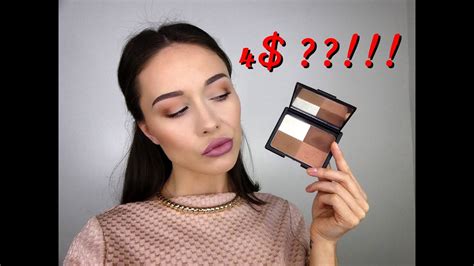 Полный макияж бронзером за 4 $?!?? - YouTube