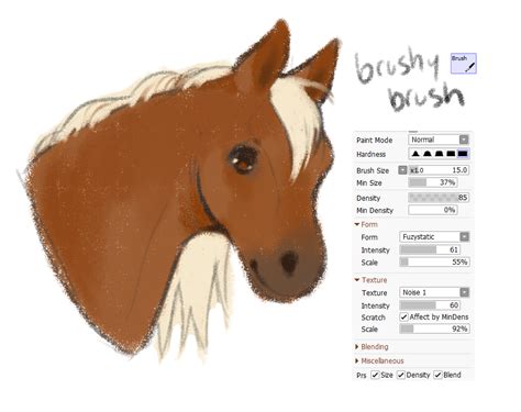 ТОП 200+ кистей для Paint Tool Sai 2