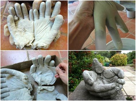 Садовые скульптуры для сада своими руками | Concrete diy projects ...