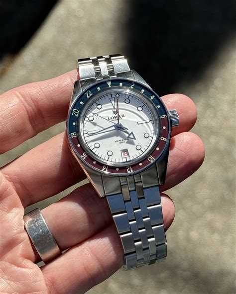 Sold: Lorier Hyperion Skyward GMT SII with Pepsi bezel and Swiss Soprod