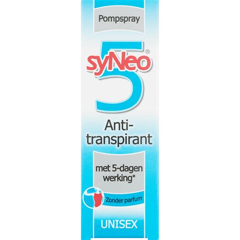 Syneo 5 Antitranspirant Spray 30 ML | Etos