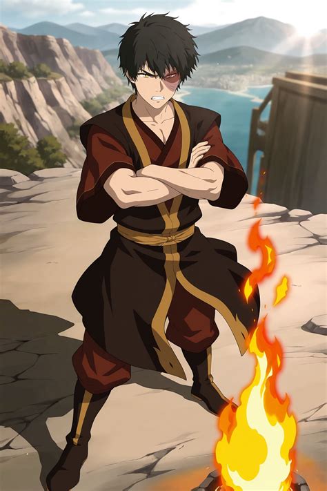 zuko avatar   airbender  image created  surelyai