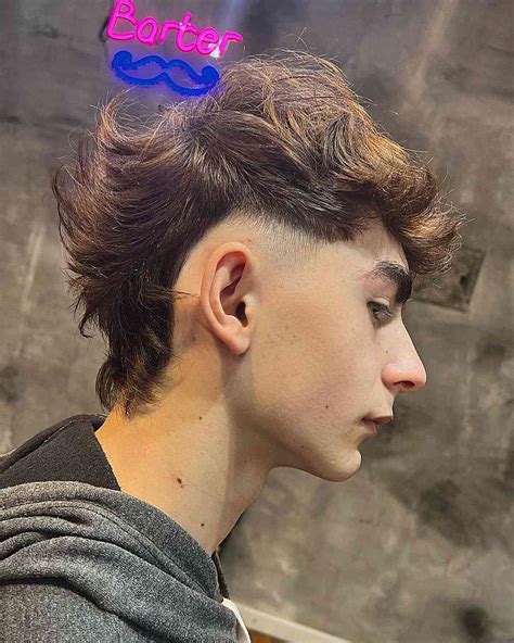 Mohawk Mullet Fade
