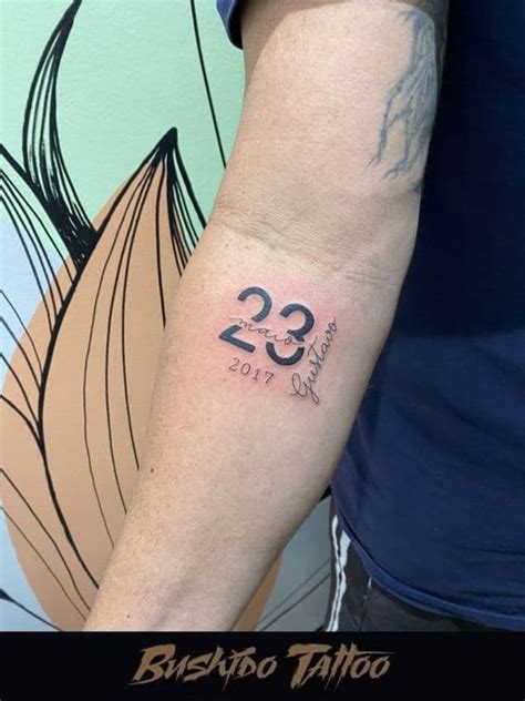 Data De Nascimento Tatuagem - Tatuagem data de nascimento: +64 ideias lindas e únicas!