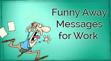 Funny Away Messages for Work