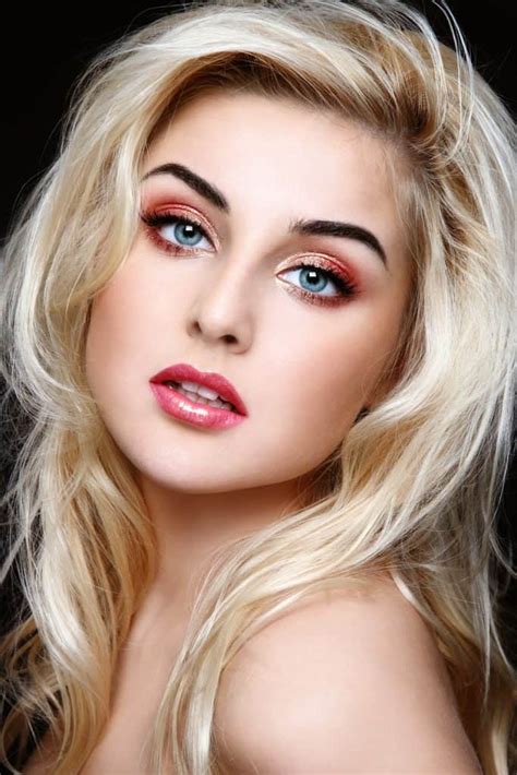 Makeup For Dark Blonde Hair Blue Eyes | Saubhaya Makeup