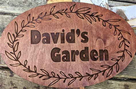 Customized Wood Engraved Signs - Erlenmeyer Designs - | Science + DESIGN